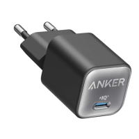 Зарядний пристрій PowerPort Anker 511 Nano III 30W GaN USB-C Black/White