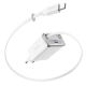 Мережевий зарядний пристрій Anker Nano USB-C 35W Compact Dual-Port Charger with InstaCord Black/White