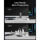 Зарядний пристрій Anker Prime 240W GaN Desktop Charger 4-Port USB-C & USB-A