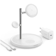 Зарядна док-станція Anker MagGo 3-в-1 Qi2 Stand 15W з блоком живлення 40W