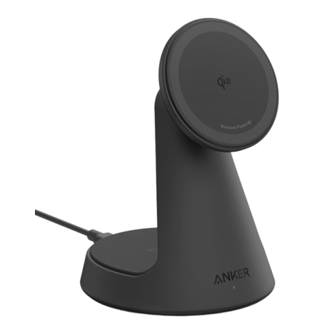 Магнітна док-станція Anker MagGo Qi2 15W 2-в-1 з підставкою
