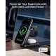 Бездротовий зарядний пристрій Anker Prime Foldable 3-in-1 Qi2 25W AirCool Charging Station