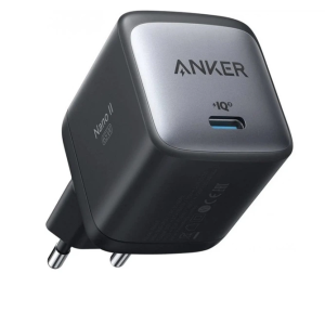Зарядний пристрій ANKER PowerPort 715 Nano II 65W (USB-C, GaN II, PowerIQ, Black)