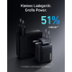 Зарядний пристрій ANKER 735 CHARGER GaNPrime™ 67W (2C+A) ActiveShield 2.0, Black