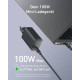 Зарядний пристрій Anker Nano 100W GaN з кабелем USB-C