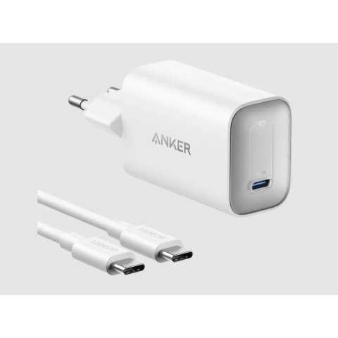 Зарядний пристрій Anker Nano 100W GaN з кабелем USB-C