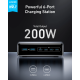 Мережевий зарядний пристрій Anker Prime USB-C GaN 200W