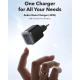 Мережевий зарядний пристрій Anker Nano Charger 45W USB-C Black
