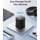 Зарядний пристрій Anker Zolo 30W Compact USB-C GaN Charger (White/Black)
