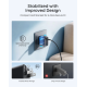 Зарядний пристрій Nano Charger 70W 3-Port Fast Charge (USB-C + USB-A, Black Stone), with USB-C Cable