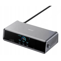Зарядна станція ANKER Prime Docking Station 14-в-1 (8K, 3 дисплеї DisplayLink, 140W PD, Ethernet 2.5G, Black)