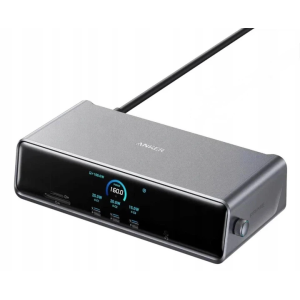 Зарядна станція ANKER Prime Docking Station 14-в-1 (8K, 3 дисплеї DisplayLink, 140W PD, Ethernet 2.5G, Black)