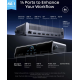 Зарядна станція ANKER Prime Docking Station 14-в-1 (8K, 3 дисплеї DisplayLink, 140W PD, Ethernet 2.5G, Black)