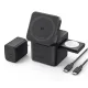 Зарядний пристрій Anker Cube 3-in-1 Qi2 MagSafe (оновлена швидка версія) для iPhone, Apple Watch та AirPods — Black